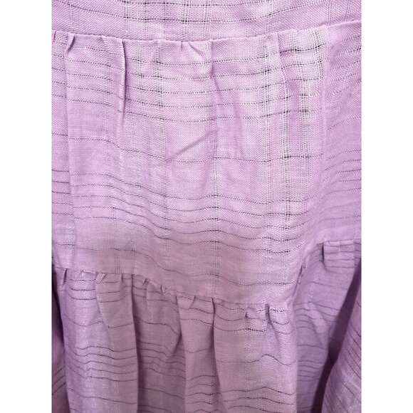 NWT Country Road Lavender Sleeveless Maxi Dress Spaghetti Straps & Tiered Design - Picture 5 of 10